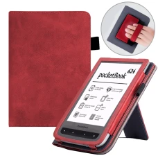 Калъф GARV Stand за Pocketbook Basic 3, Червен