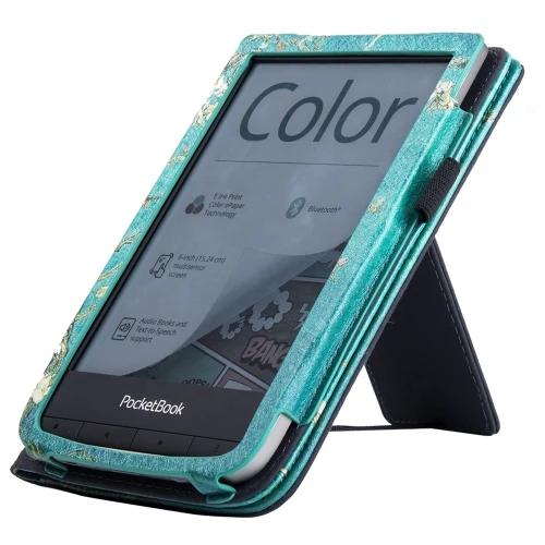 Калъф GARV Stand за Pocketbook Basic Lux, Almond Tree