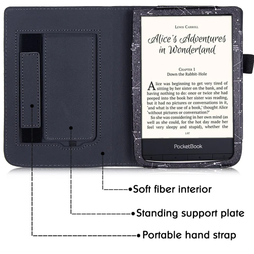 Калъф GARV Stand за Pocketbook Basic Lux 2, Constallation