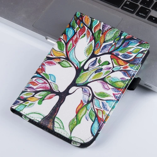 Калъф GARV Stand за Pocketbook Basic Lux 2, Colorful Tree