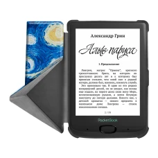 Калъф GARV Origami за PocketBook Basic Lux 4, Starry Night