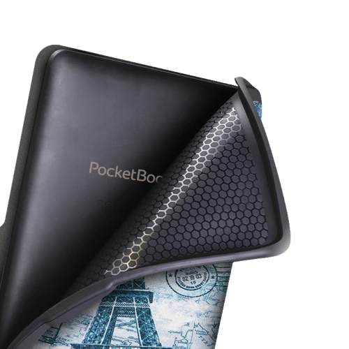 Калъф GARV Slim за PocketBook Basic Lux 4, Eiffel Tower