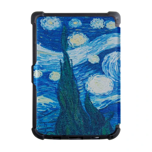 Калъф GARV Slim за PocketBook Basic Lux 4, Starry Night