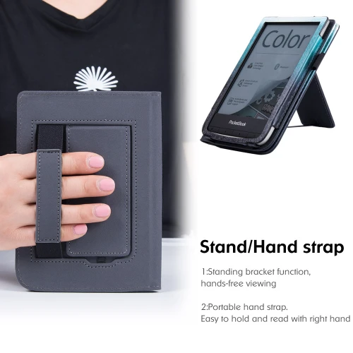 Калъф GARV Stand за Pocketbook Basic Touch, Ethereal Jellyfish