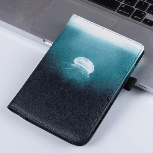 Калъф GARV Stand за Pocketbook Basic Touch 2, Ethereal Jellyfish Калъф GARV Stand за Pocketbook Basic Touch 2, Ethereal Jellyfish