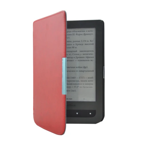 Калъф GARV Business за PocketBook Touch Lux 3, Червен