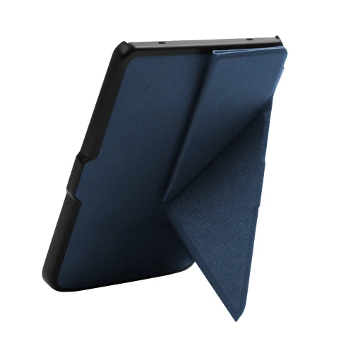 Калъф GARV Origami за PocketBook Touch Lux 3, Тъмносин