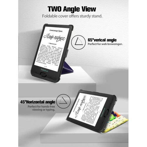 Калъф GARV Origami за PocketBook Touch Lux 4, Little Prince