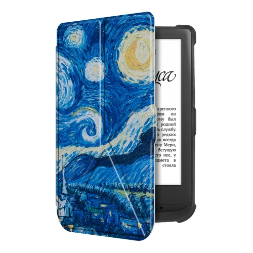 Калъф GARV Origami за PocketBook Touch Lux 4, Starry Night