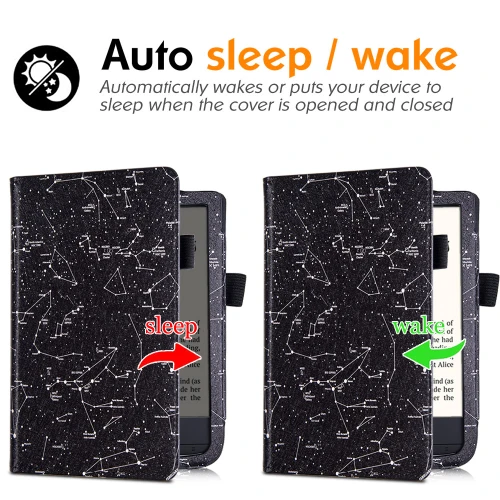 Калъф GARV Stand за Pocketbook Touch Lux 4, Constallation