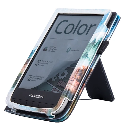 Калъф GARV Stand за Pocketbook Touch Lux 4, Nature