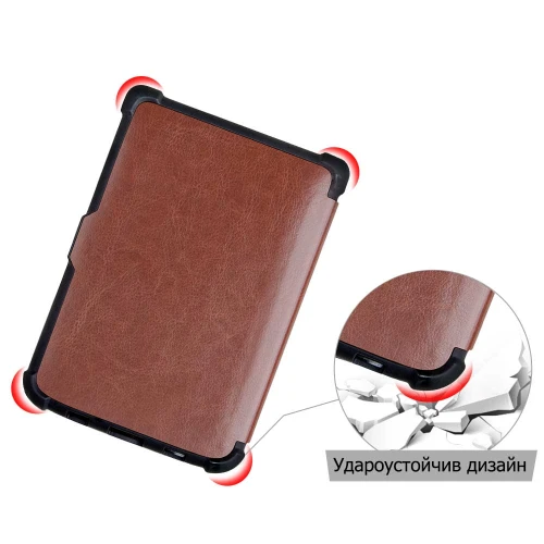 Калъф GARV Business за PocketBook Touch HD 3, Кафяв Калъф GARV Business за PocketBook Touch HD 3, Кафяв