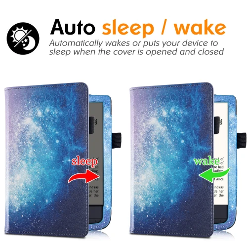 Калъф GARV Stand за Pocketbook Touch HD 3, Galaxy Illusion Калъф GARV Stand за Pocketbook Touch HD 3, Galaxy Illusion