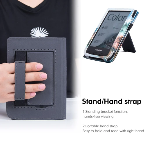 Калъф GARV Stand за Pocketbook Touch HD 3, Nature