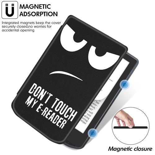 Калъф GARV Slim за PocketBook Verse Pro, Angry Face