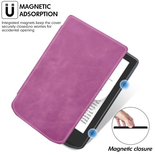 Калъф GARV Slim за PocketBook Verse Pro, Лилав