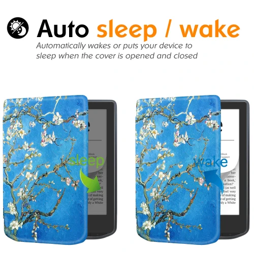 Калъф GARV Slim за PocketBook Verse Pro, Almond Tree