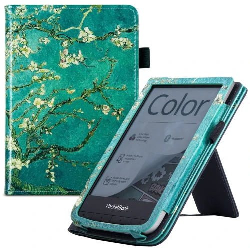 Калъф GARV Stand за Pocketbook Aqua 2, Almond Tree