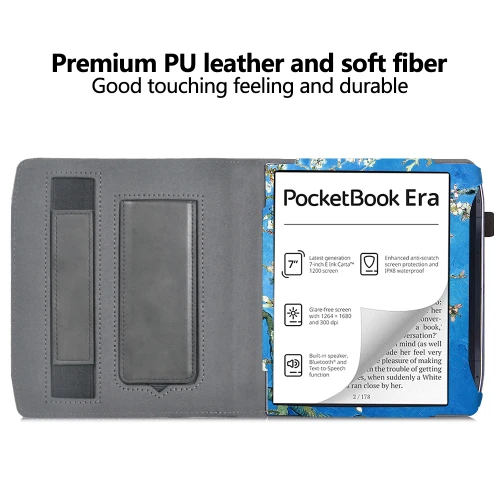 Калъф GARV Stand за PocketBook Era, Almond Tree