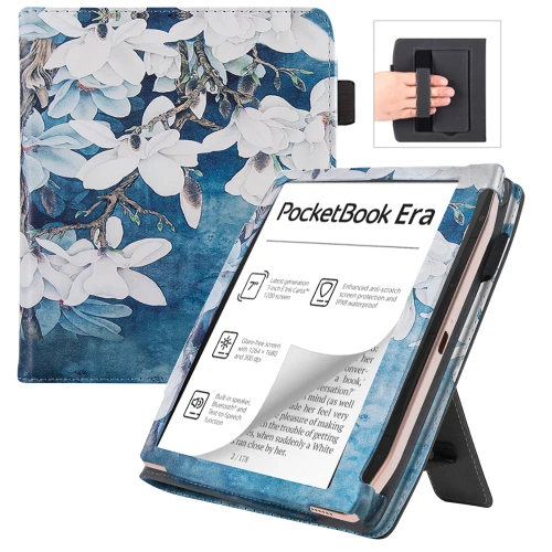 Калъф GARV Stand за Pocketbook Era Color, Magnolias