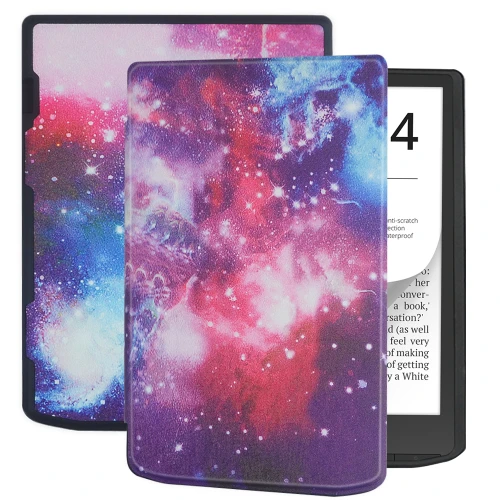 Калъф GARV Slim за PocketBook InkPad 4, Galaxy Illusion