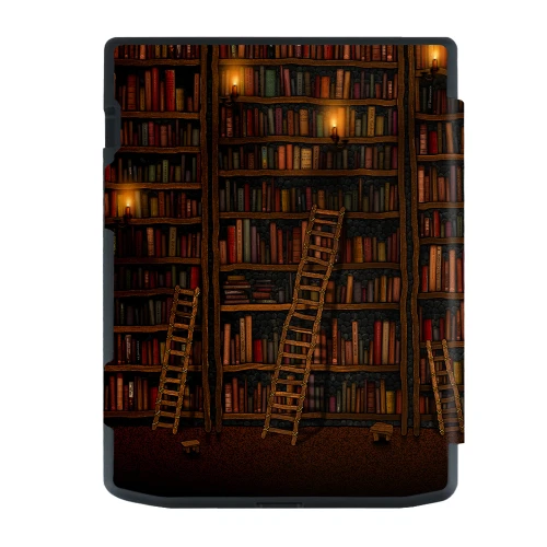 Калъф GARV Slim за PocketBook InkPad Color 3, Library