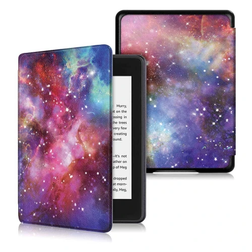 Калъф GARV Slim за Kindle Paperwhite 4 (2018), Galaxy Illusion