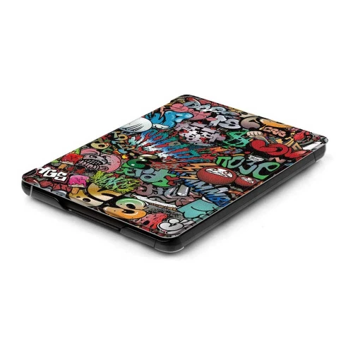 Калъф GARV Slim за Kindle Paperwhite 4 (2018), Graffiti