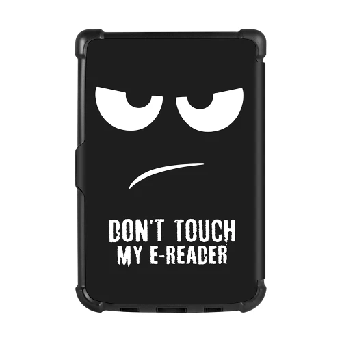 Калъф GARV Origami за PocketBook Basic Lux 2, Angry Face