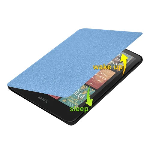 Калъф GARV Clarity за Kindle Paperwhite Signature Edition 2024, Светлосин