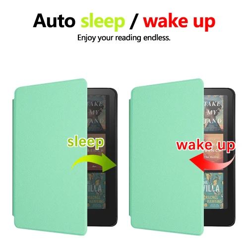 Калъф GARV Smart за Kindle Paperwhite Signature Edition 2024 7", Мента