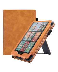 Калъф GARV Stand за Kindle Paperwhite Signature Edition 2024, Кафяв
