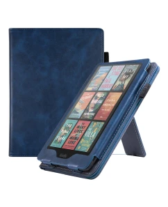 Калъф GARV Stand за Kindle Paperwhite Signature Edition 2024, Тъмносин