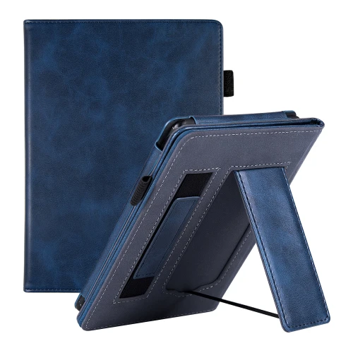 Калъф GARV Stand за Kindle Paperwhite Signature Edition 2024, Тъмносин