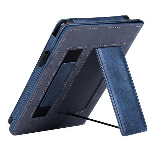 Калъф GARV Stand за Kindle Paperwhite Signature Edition 2024, Тъмносин