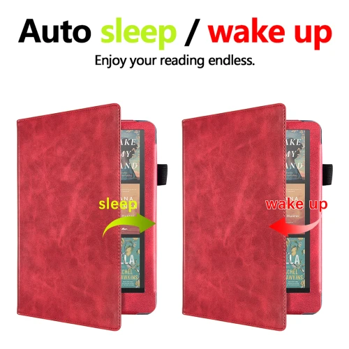 Калъф GARV Stand за Kindle Paperwhite Signature Edition 2024, Червен