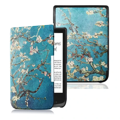 Калъф GARV Slim за PocketBook Basic Lux 4, Almond Tree