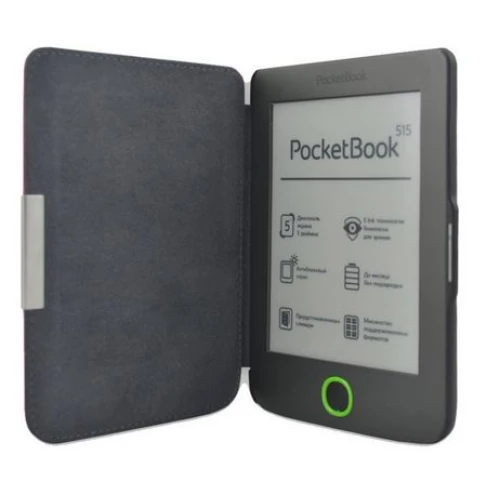 Луксозен калъф за Pocketbook Mini 515, Черен