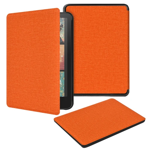 Калъф GARV Clarity за Kindle Paperwhite 2024, Оранжев Калъф GARV Clarity за Kindle Paperwhite 2024, Оранжев