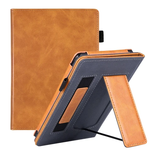 Калъф GARV Stand за Kindle Paperwhite 2024, Кафяв