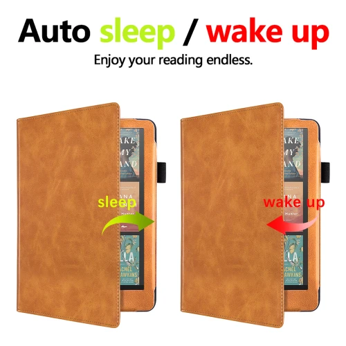 Калъф GARV Stand за Kindle Paperwhite 2024, Кафяв