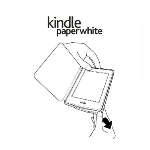 Калъф Smart за Kindle Paperwhite, Тъмносин