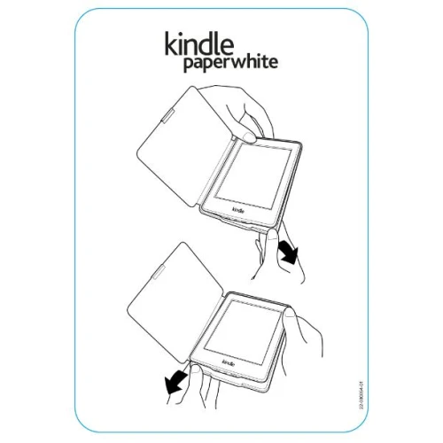 Калъф Smart за Kindle Paperwhite, Черен