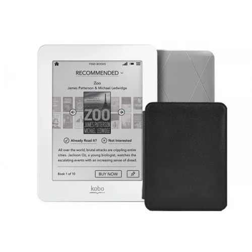 Kobo Mini, Бял + Калъф
