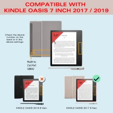 Калъф Premium за Kindle Oasis 7", Черен