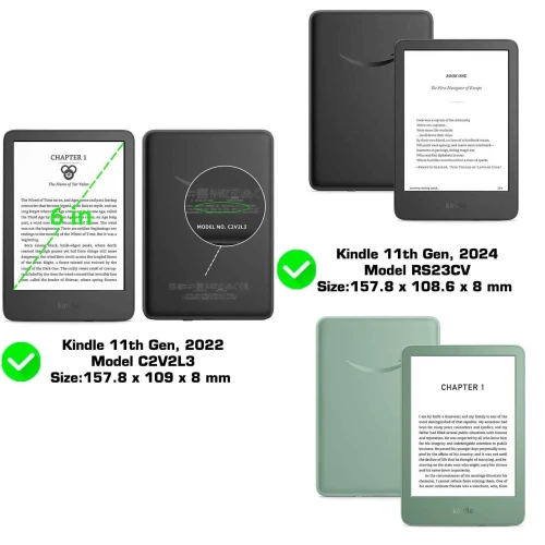 Калъф GARV Slim за Kindle 2022, Butterflies Калъф GARV Slim за Kindle 2022, Butterflies