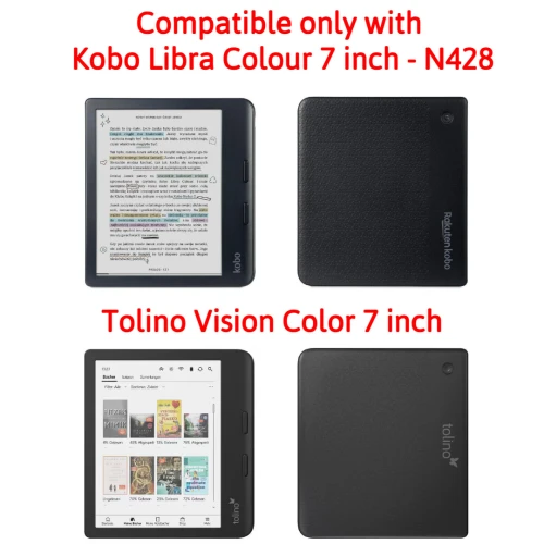 Калъф GARV Slim за Kobo Libra Colour, Starry Night