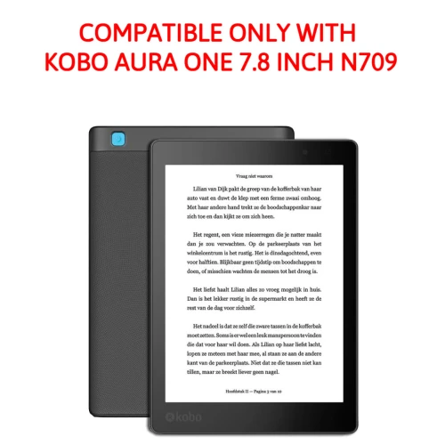 Калъф Premium за Kobo Aura One, Hot Pink