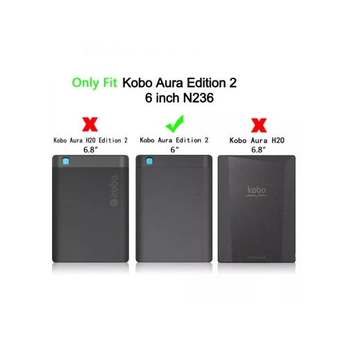 Калъф Premium за Kobo Aura Edition 2, Черен Калъф Premium за Kobo Aura Edition 2, Черен
