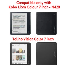 Калъф GARV Origami за Kobo Libra Colour, Черен